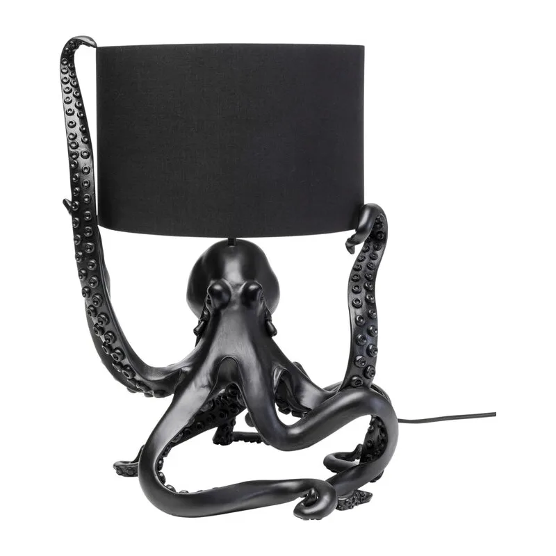 KARE DESIGN Octopus bordslampa i svart